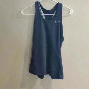 Nike Dri-fit blue/green tank top‎